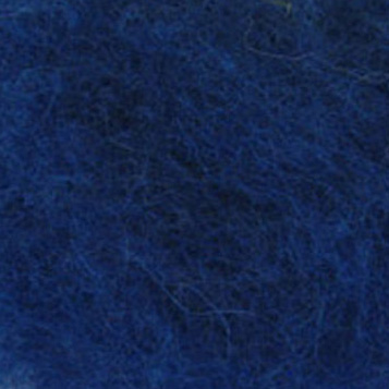 Bewitching Fibers Needle Felting Carded Wool - 8 ounce - Cobalt
