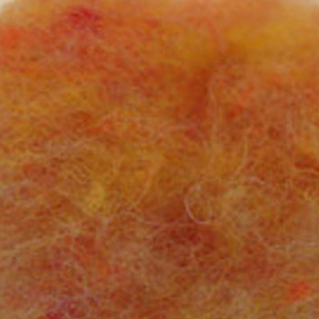 Bewitching Fibers Needle Felting Carded Wool - 1 ounce - Gold