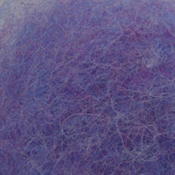 Bewitching Fibers Needle Felting Carded Wool - 8 ounce - Periwinkle