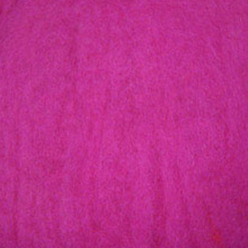 Bewitching Fibers Needle Felting Carded Wool - 1 ounce - Pink