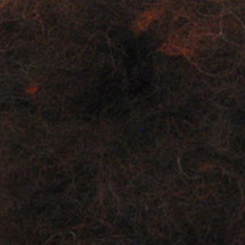 Bewitching Fibers Needle Felting Carded Wool - 8 ounce - Teak