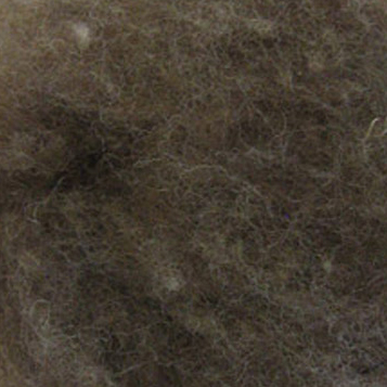 Bewitching Fibers Needle Felting Carded Wool - 8 ounce - Toffee