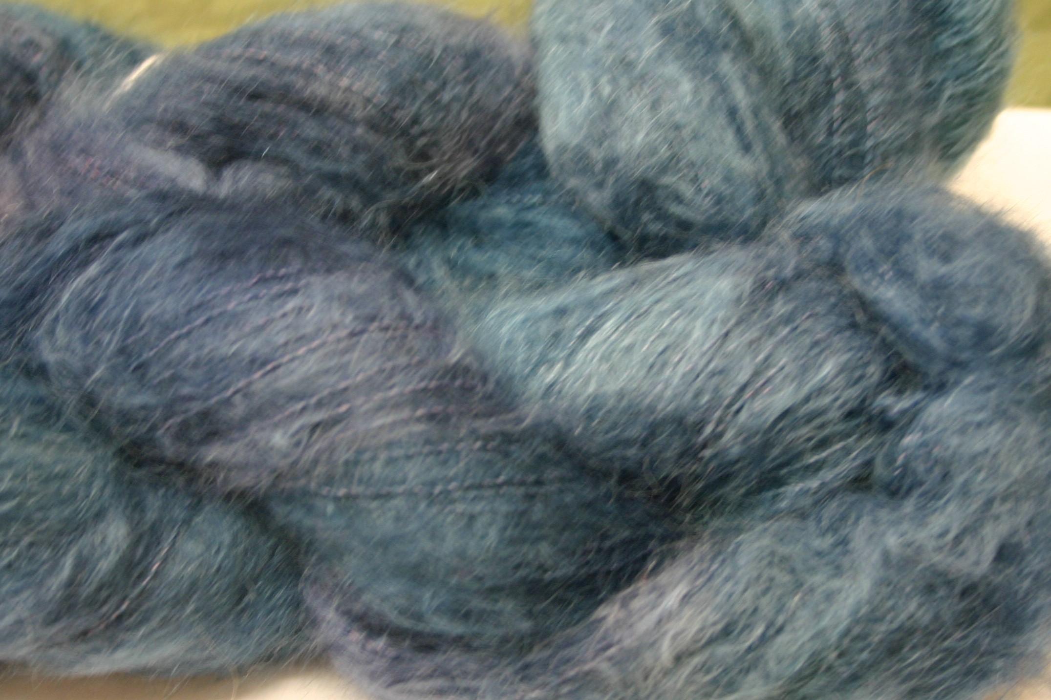 Brushed Mohair Yarn by Bewitching Fibers in Baltic