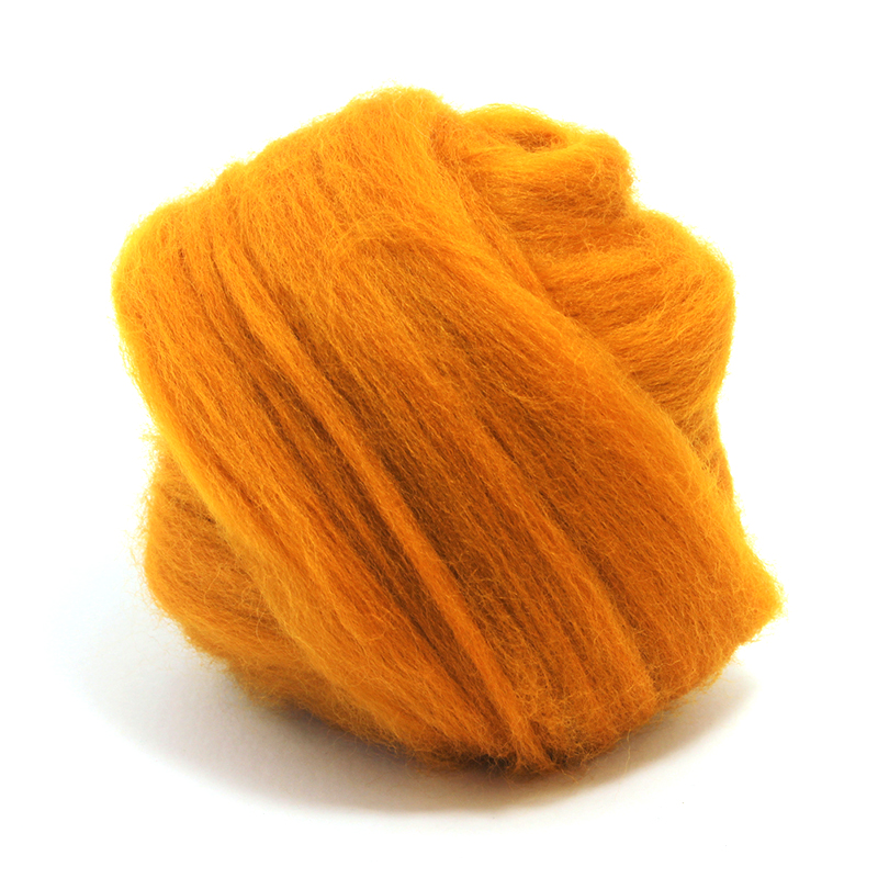 23 Micron Superfine Dyed Merino Combed Top ARM Knitting Yarn - 1 lb - Amber 50 23 Micron Superfine Dyed Merino Combed Top ARM Knitting Yarn - 1 lb - Amber 50