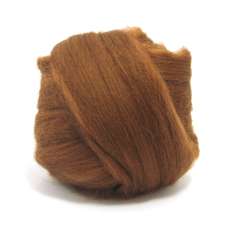 23 Micron Superfine Dyed Merino Combed Top ARM Knitting Yarn - 1 lb - Chocolate 31 23 Micron Superfine Dyed Merino Combed Top ARM Knitting Yarn - 1 lb - Chocolate 31