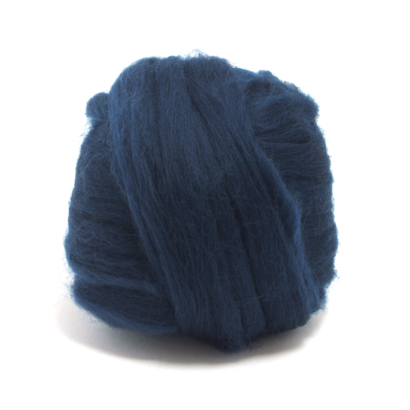 23 Micron Superfine Dyed Merino Combed Top ARM Knitting Yarn - 1 lb - Ocean 24