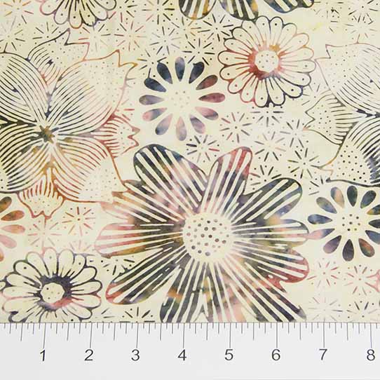 Ikat Sketch Banyan Batik Cotton Fabric by Northcott 80080-30
