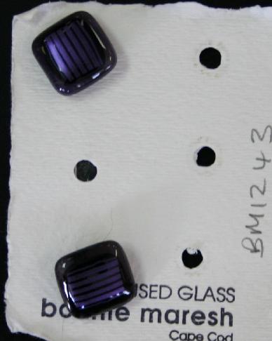 Bonnie Maresh Fused Glass Buttons - Medium BM1243
