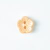 #213402 Orange Plastic 14mm (1/2 inch) Fashion Flower Button by Dill