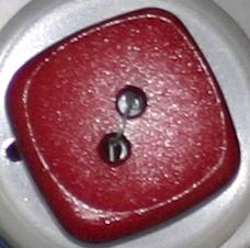 #265136 20mm (3/4 inch) Burgundy Fashion Button by Dill