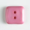 #267504 Pink 20mm (3/4 inch) Square Fashion Button by Dill