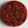 #270412 Red Fashion Button 20mm (3/4 inch) by Dill