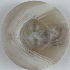 #320475 25mm Natural Horn Fashion Button by Dill