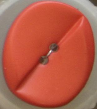 #330342 Orange Fashion Button 28mm (1 1/8 inch) by Dill