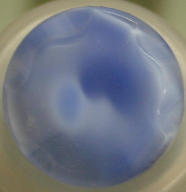 Vintage Glass Fashion Button -  Blue GD0960214 18mm ( 11/16 inch)