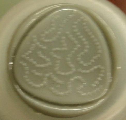 Vintage Glass Fashion Button -  Gray GD0960219 18mm ( 11/16 inch)