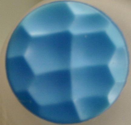 Vintage Glass Fashion Button - Blue GD0960229 13mm ( 1/2 inch)