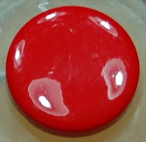 #940 Red 5/8 Inch  Novelty Button