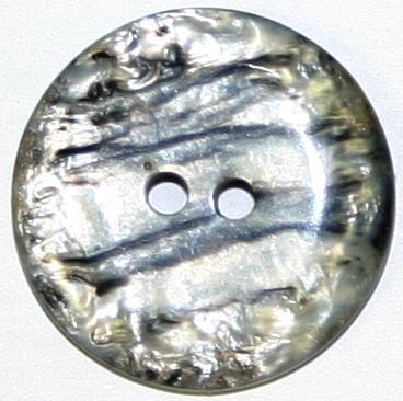 #w0230148 23mm (7/8 inch) Round Fashion Button - Gray