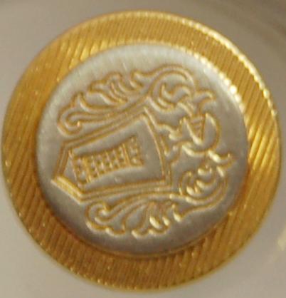 #W0920105 15mm ( 5/8 inch) Fashion Button - Metal