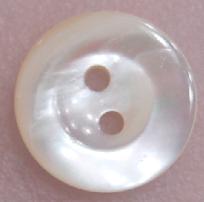#w0920209 12 mm (1/2 inch) Natural Shell Button