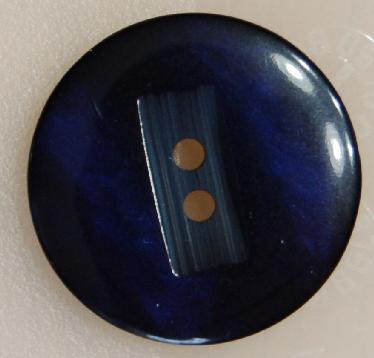 #W0920212 26 mm ( 1 inch) Fashion Button - Dark Blue