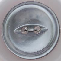 #W0920270 15mm ( 3/4 inch) Fashion Button - Gray