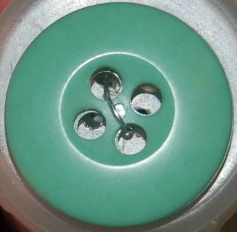 #W0920294 19mm ( 3/4 inch) Fashion Button - Green