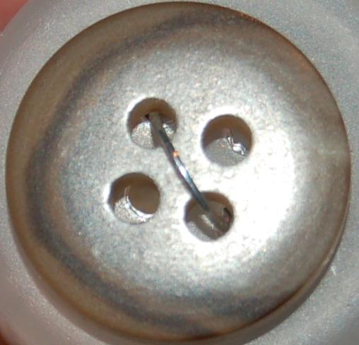 #W0920298 14mm ( 9/16 inch) Fashion Button - Gray