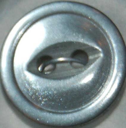 #W0920307 12mm ( 7/16 inch) Fashion Button - Gray