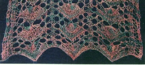 Cherry Tree Hill Cockle Shell Scarf Pattern CTH-74 Cherry Tree Hill Cockle Shell Scarf Pattern CTH-74