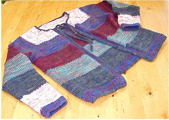 Dream in Color Tulips for Women Cardigan Pattern P-609 by Lindsay Pekny