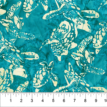 Island Vibes Banyan Batik Cotton Fabric by Northcott 80278-64