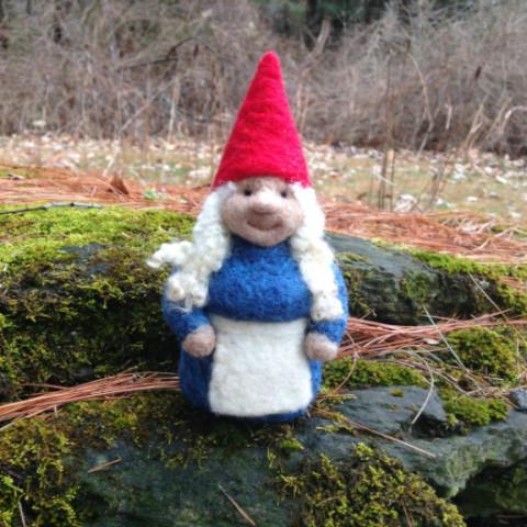 Classic Gnome Needle Felting Kit - Girl Classic Gnome Needle Felting Kit - Girl