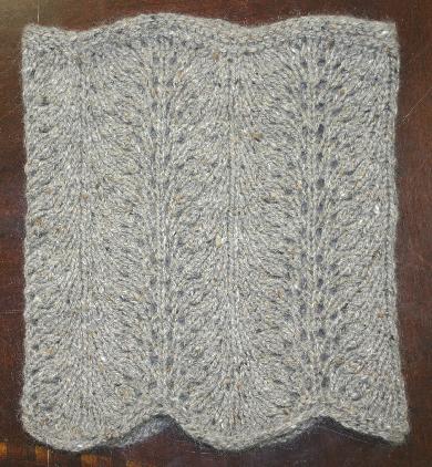 Ivy Brambles Sweeping Angels Neck Cowl Pattern