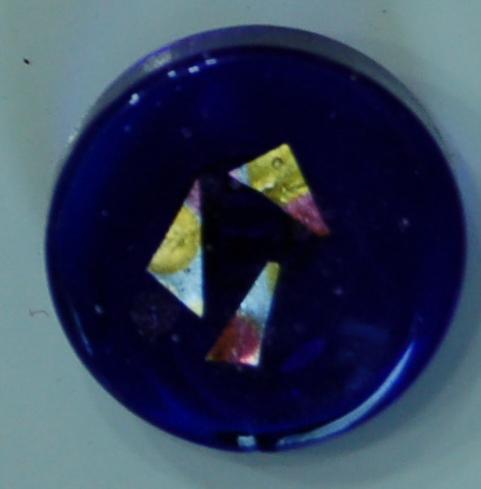 #3602 Fusion Glass - 3/4 inches (22 mm) Round Buttons