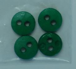 #45125 JHB - 3/8 inches Round Buttons - Green