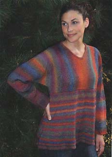 Rainbows Sweater Pattern