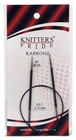 Knitters Pride Karbonz Circular Knitting Needles # 0 (2.0 mm) 32 inch