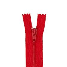 24 inch (61 cm) - All Purpose Zipper - Polyester - Atom Red
