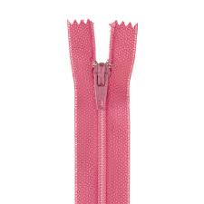 22 inch (56 cm) - All Purpose Zipper - Polyester - Dark Rose
