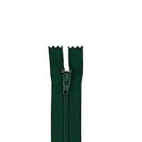 22 inch (56 cm) - All Purpose Zipper - Polyester - Forest Green