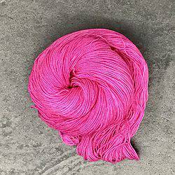 Shirsty Cat Designs BFL Sock Yarn - Pink is an Attitude