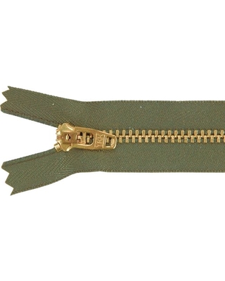05 inch (13 cm) - YKK Jeans Zipper - Army Green